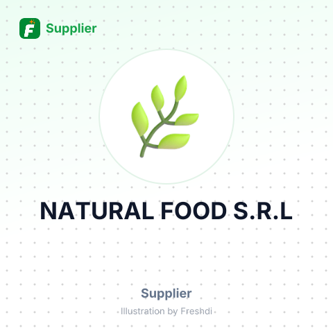 NATURAL FOOD S.R.L – summary card, no photo uploaded yet