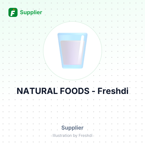 NATURAL FOODS – summary card, no photo uploaded yet