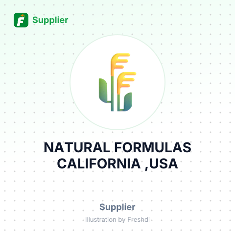 NATURAL FORMULAS CALIFORNIA ,USA – summary card, no photo uploaded yet