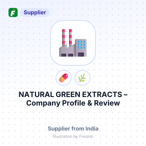 NATURAL GREEN EXTRACTS – summary card, no photo uploaded yet