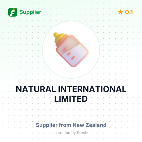 NATURAL INTERNATIONAL LIMITED – summary card, no photo uploaded yet