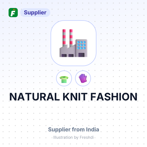 NATURAL KNIT FASHION – summary card, no photo uploaded yet
