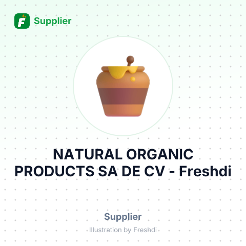 NATURAL ORGANIC PRODUCTS SA DE CV – summary card, no photo uploaded yet