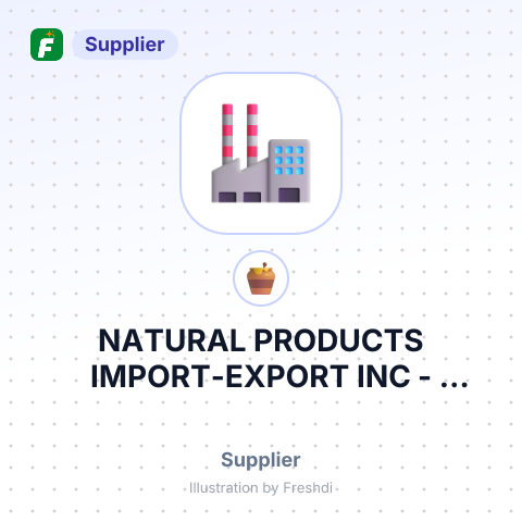 NATURAL PRODUCTS IMPORT-EXPORT INC – summary card, no photo uploaded yet