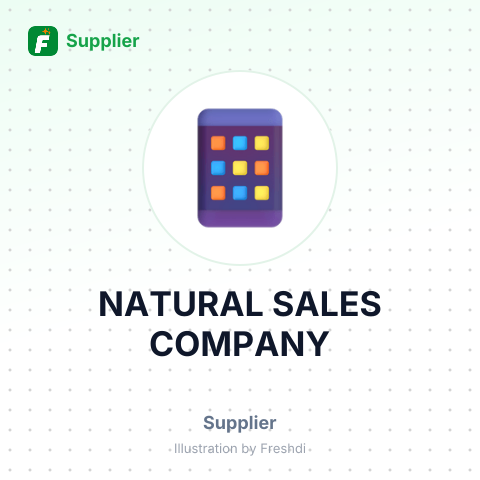 NATURAL SALES COMPANY – summary card, no photo uploaded yet