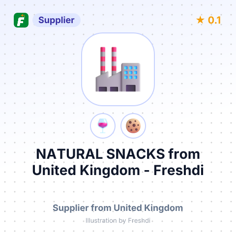 NATURAL SNACKS – summary card, no photo uploaded yet