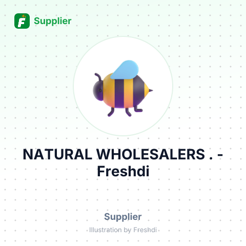 NATURAL WHOLESALERS . – summary card, no photo uploaded yet