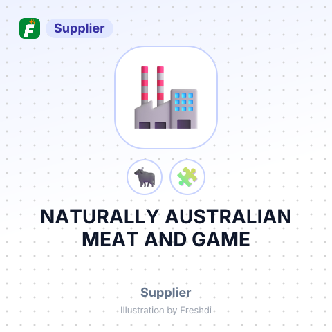NATURALLY AUSTRALIAN MEAT AND GAME – summary card, no photo uploaded yet