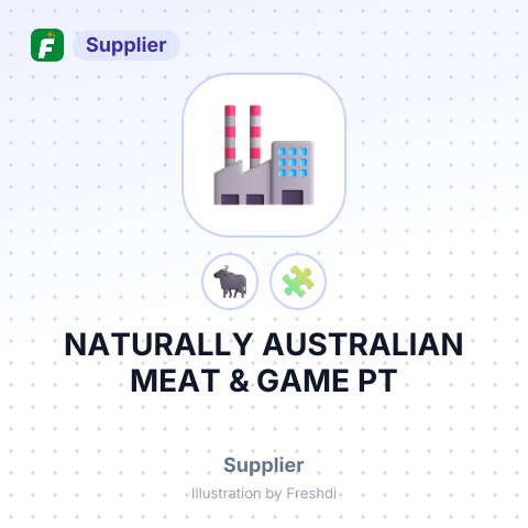NATURALLY AUSTRALIAN MEAT & GAME PT – summary card, no photo uploaded yet