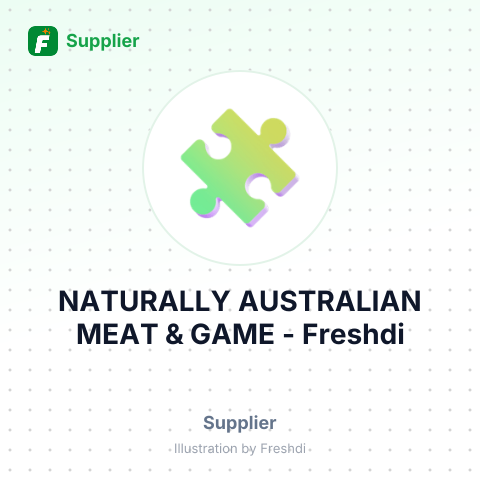 NATURALLY AUSTRALIAN MEAT & GAME – summary card, no photo uploaded yet