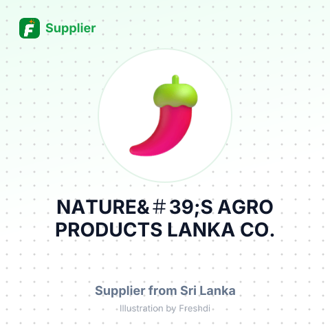 NATURE&＃39;S AGRO PRODUCTS LANKA CO. – summary card, no photo uploaded yet