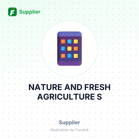 NATURE AND FRESH AGRICULTURE S – summary card, no photo uploaded yet