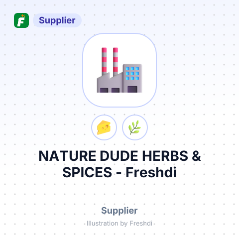 NATURE DUDE HERBS & SPICES – summary card, no photo uploaded yet