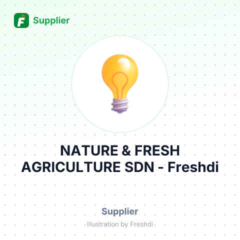NATURE & FRESH AGRICULTURE SDN – summary card, no photo uploaded yet