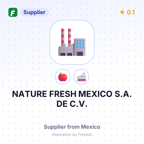 NATURE FRESH MEXICO S.A. DE C.V. – summary card, no photo uploaded yet