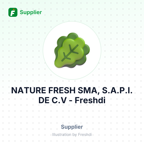 NATURE FRESH SMA, S.A.P.I. DE C.V – summary card, no photo uploaded yet