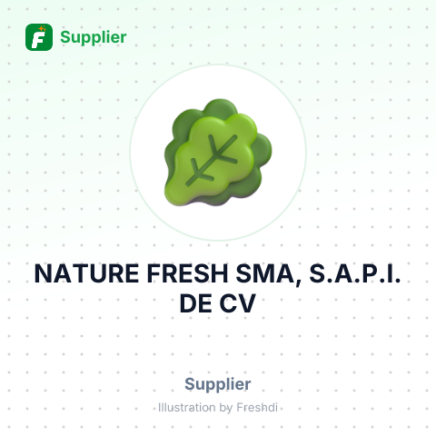 NATURE FRESH SMA, S.A.P.I. DE CV – summary card, no photo uploaded yet