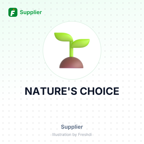 NATURE'S CHOICE – summary card, no photo uploaded yet