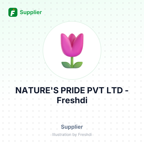 NATURE'S PRIDE PVT LTD – summary card, no photo uploaded yet
