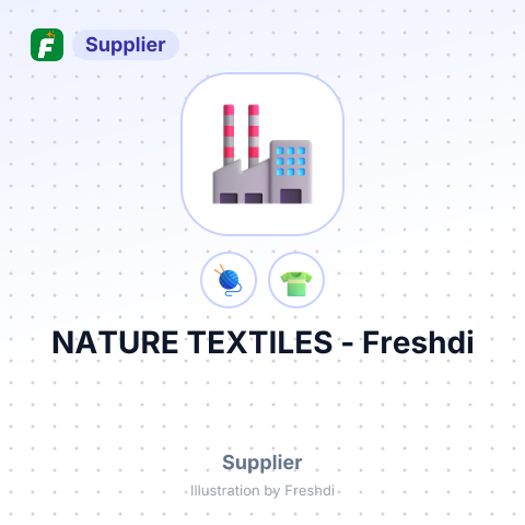 NATURE TEXTILES – summary card, no photo uploaded yet