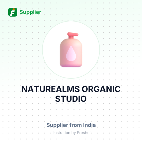 NATUREALMS ORGANIC STUDIO – summary card, no photo uploaded yet