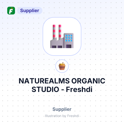 NATUREALMS ORGANIC STUDIO – summary card, no photo uploaded yet