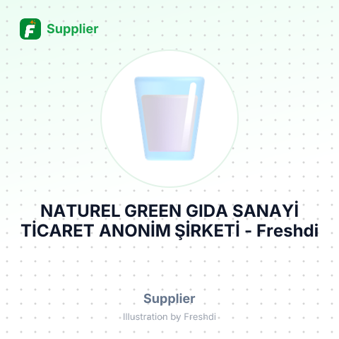 NATUREL GREEN GIDA SANAYİ TİCARET ANONİM ŞİRKETİ – summary card, no photo uploaded yet