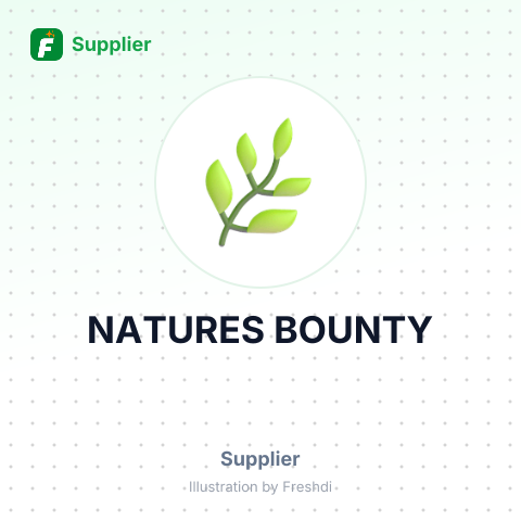NATURES BOUNTY – summary card, no photo uploaded yet