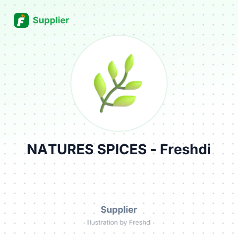 NATURES SPICES – summary card, no photo uploaded yet