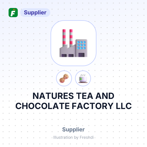 NATURES TEA AND CHOCOLATE FACTORY LLC – summary card, no photo uploaded yet