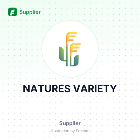 NATURES VARIETY – summary card, no photo uploaded yet