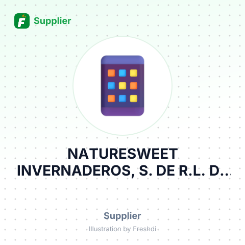 NATURESWEET INVERNADEROS, S. DE R.L. DE C.V – summary card, no photo uploaded yet