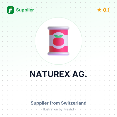 NATUREX AG. – summary card, no photo uploaded yet