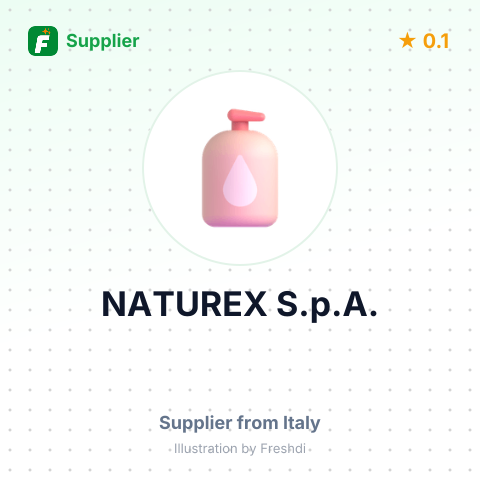 NATUREX S.p.A. – summary card, no photo uploaded yet