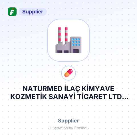NATURMED İLAÇ KİMYAVE KOZMETİK SANAYİ TİCARET LTD – summary card, no photo uploaded yet