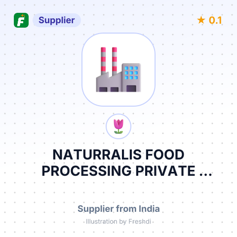 NATURRALIS FOOD PROCESSING PRIVATE LIMITED – summary card, no photo uploaded yet