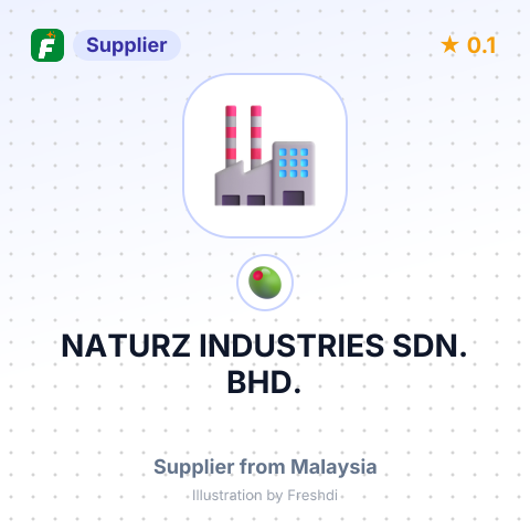 NATURZ INDUSTRIES SDN. BHD. – summary card, no photo uploaded yet