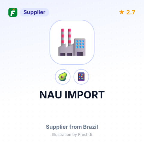 NAU IMPORT – summary card, no photo uploaded yet