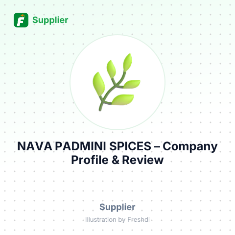 NAVA PADMINI SPICES – summary card, no photo uploaded yet