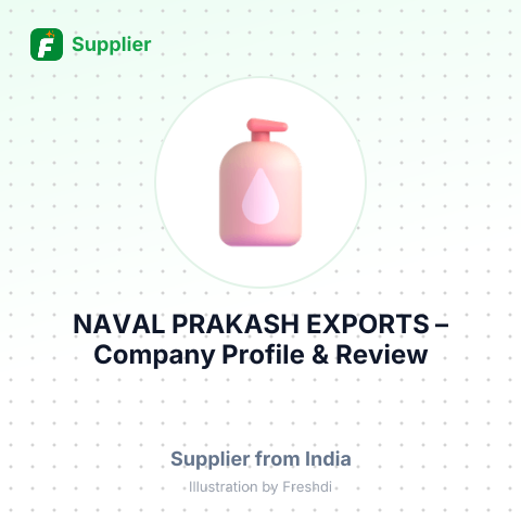 NAVAL PRAKASH EXPORTS – summary card, no photo uploaded yet