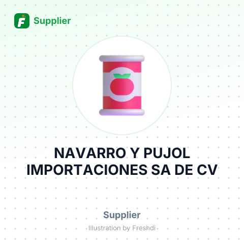 NAVARRO Y PUJOL IMPORTACIONES SA DE CV – summary card, no photo uploaded yet