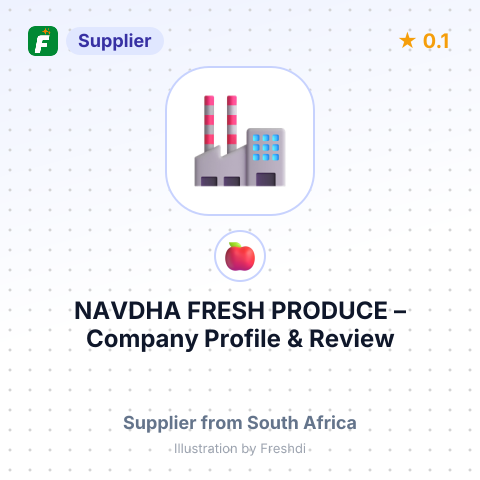 NAVDHA FRESH PRODUCE – summary card, no photo uploaded yet