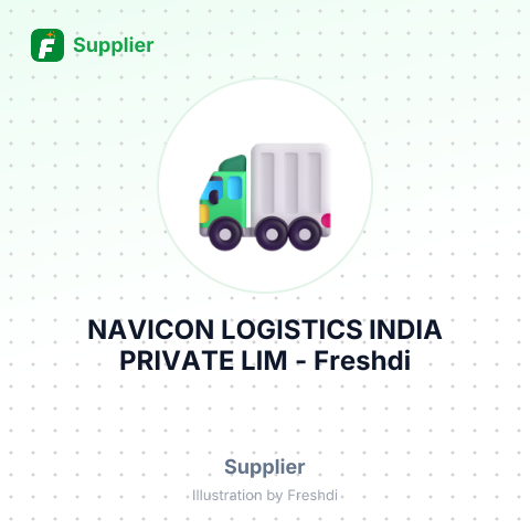 NAVICON LOGISTICS INDIA PRIVATE LIM – summary card, no photo uploaded yet
