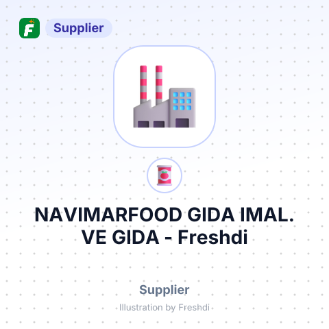NAVIMARFOOD GIDA IMAL. VE GIDA – summary card, no photo uploaded yet