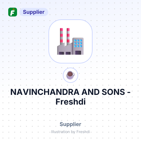 NAVINCHANDRA AND SONS – summary card, no photo uploaded yet