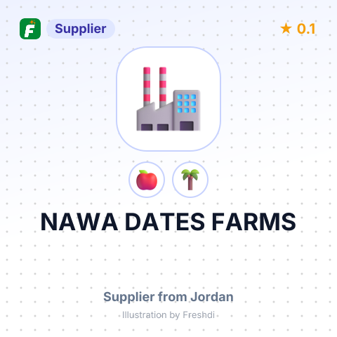 NAWA DATES FARMS – summary card, no photo uploaded yet