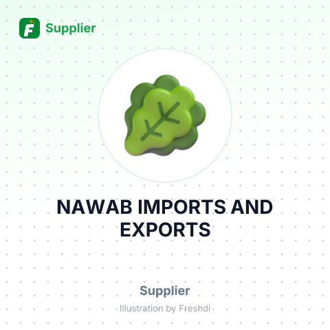 NAWAB IMPORTS AND EXPORTS – summary card, no photo uploaded yet