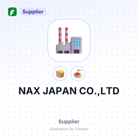 NAX JAPAN CO.,LTD – summary card, no photo uploaded yet