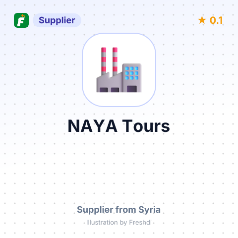 NAYA Tours – summary card, no photo uploaded yet