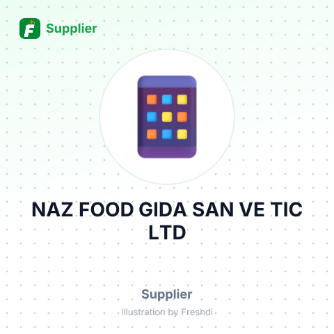 NAZ FOOD GIDA SAN VE TIC LTD – summary card, no photo uploaded yet